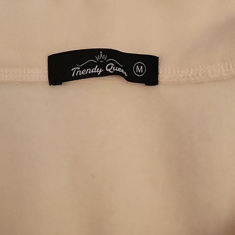Cream Quarter-Zip Pullover - Picture 2 of 2